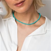 Collana Ti Sento Milano Donna in Argento Turchese 3916TQ/42 - 3916TQ/42